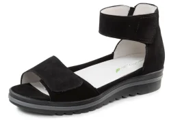 Waldläufer Sandale mit herausnehmbarem Lederfußbett