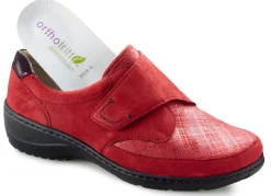 Waldläufer Slipper mit Stretchmaterial im Ballenbereich