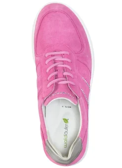 Waldläufer Sneaker mit Glitzersteinchen