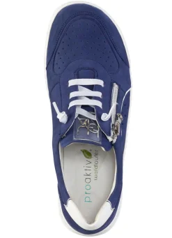 Waldläufer Sneaker mit Perforation