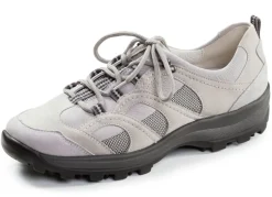 Waldläufer, sportliche Damen-Schnürschuhe, Weite H, mit herausnehmbarem Fußbett