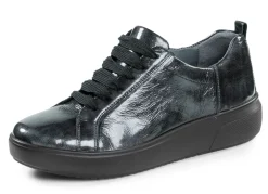 Waldläufer, trendige Damen-Schnürschuhe, Weite H, mit herausnehmbarem Fußbett