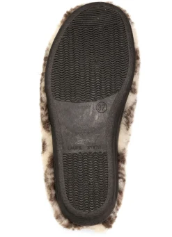 Warme Damen-Hausschuhe, mit Reißverschluss