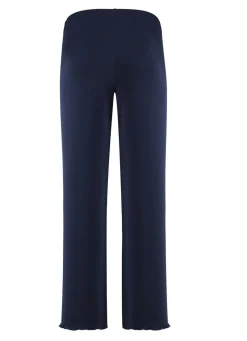 Weich fließende, 7/8-lange Hose