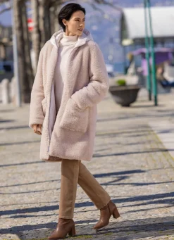 Wende-Kurzmantel im Oversized-Look