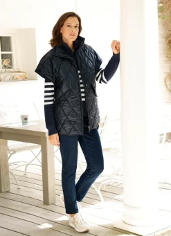 Weste mit Reißverschlussleiste