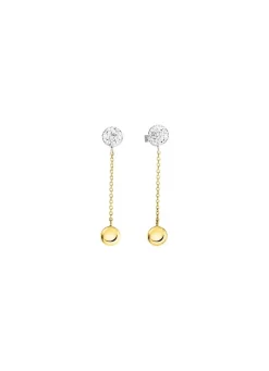 Wunderschöne Ohrstecker in Bicolor