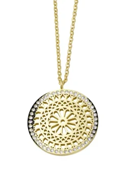 Wundervolle Halskette mit Kristallen