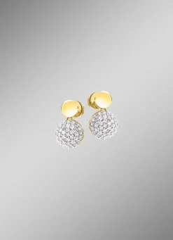 Wundervolle Ohrstecker mit 70 Diamanten