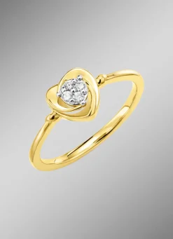 Wundervoller Damenring in Herzform