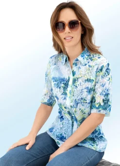 Zart transparente Bluse