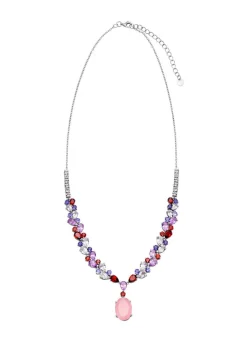 Zauberhafte Halskette mit echten Edelsteinen