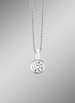 Zauberhafter Anhänger mit synth. Zirkonia