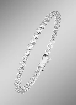 Zauberhaftes Armband mit synth. Zirkonia