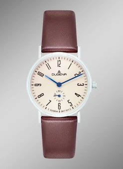 Zeitlos schöne Quartz-Damenuhr von Dugena