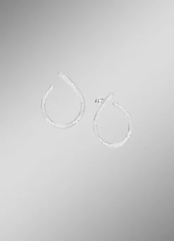 Zeitlose Creolen in Eismatt