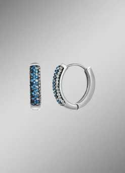 Zeitlose Eleganz: Klappcreolen mit funkelnden Kristallen