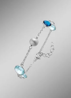 Zeitlose Schönheit: Erbsketten-Garnitur mit beh. Quarz