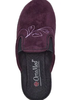 Zweierpack, klassische Damen-Hausschuhe, Weite H, mit Gummizug