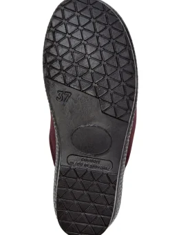 Zweierpack, klassische Damen-Hausschuhe, Weite H, mit Gummizug