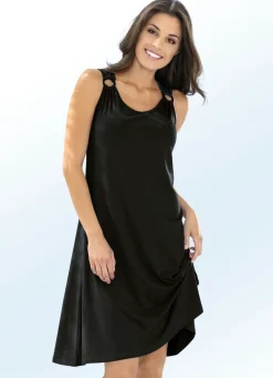 Zweierpack Kleider mit Zierringen, ärmellos