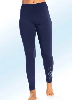 Zweierpack Leggings mit bequemem Dehnbund