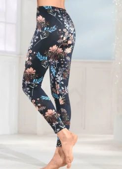 Zweierpack Leggings mit bequemem Dehnbund