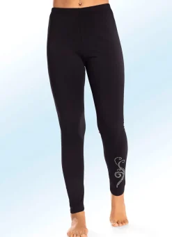 Zweierpack Leggings mit bequemem Dehnbund