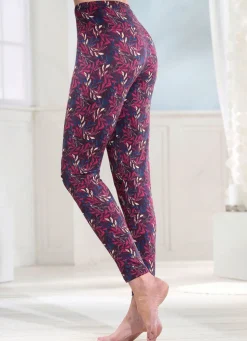 Zweierpack Leggings mit Gummizug im Bund