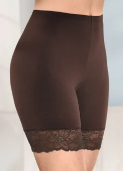 Zweierpack Longpants mit Spitze an den Beinabschlüssen