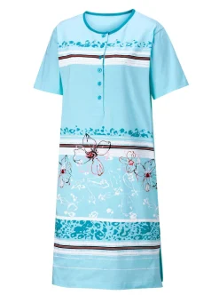 Zweierpack Nachthemden mit platziertem Druck vorne