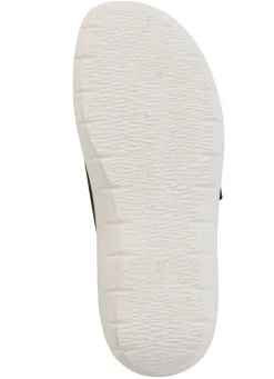 Zweierpack Pantoletten aus Nubuk- und Nappasynthetik