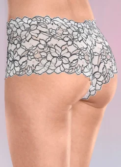 Zweierpack Pants aus elastischer Spitze