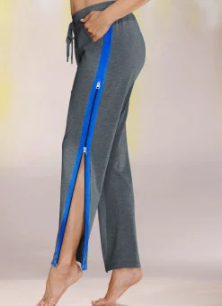 Zweierpack Schlaf- und Freizeithosen mit 2-Wege-Reißverschluss