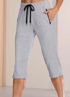 Zweierpack Schlaf- und Freizeithosen mit Kordelzug und Taschen