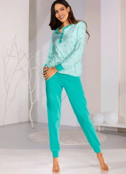 Zweierpack Schlafanzüge mit Bündchenabschlüssen